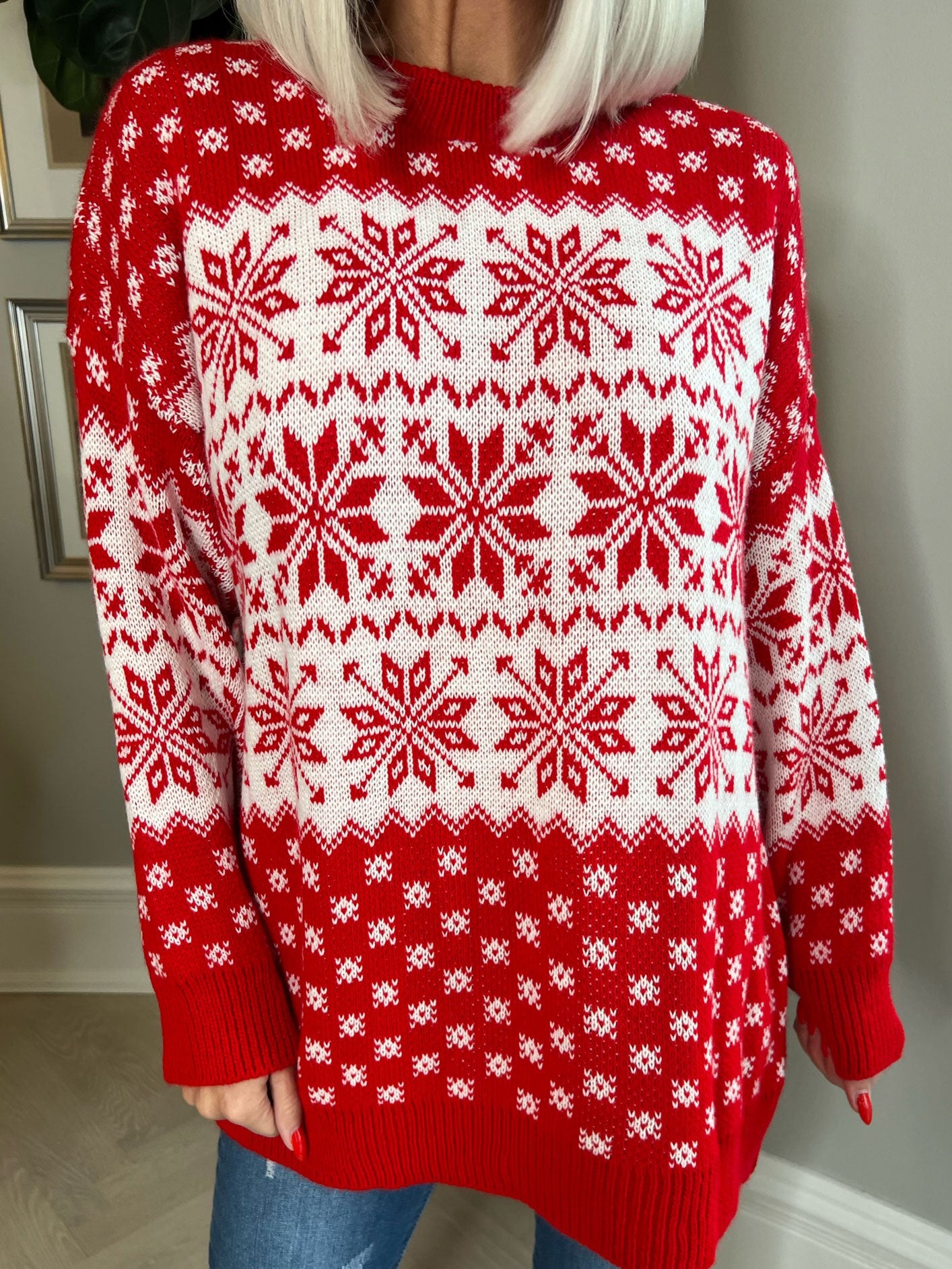 Christmas - Julestrik med snefnug